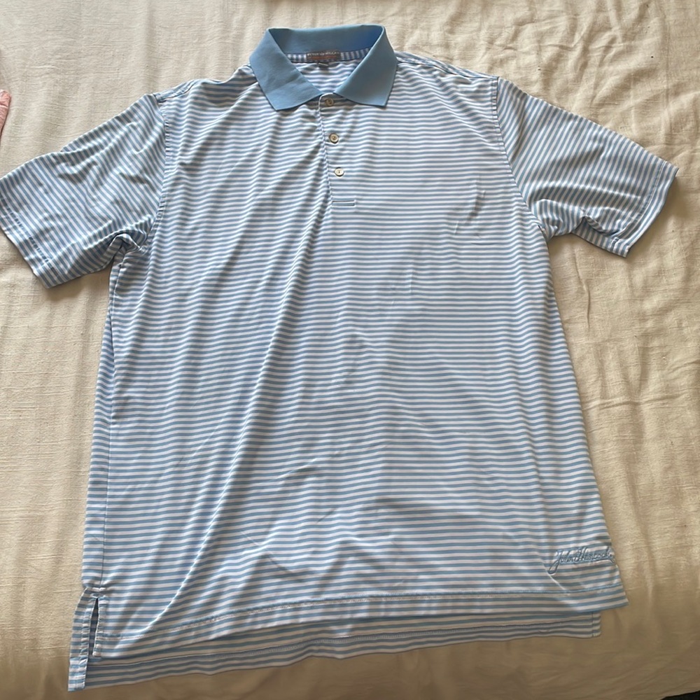 Peter Millar golf shirt, men’s size Large